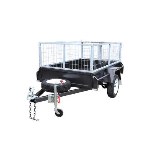 6x4 Caged Trailer - With Ramp