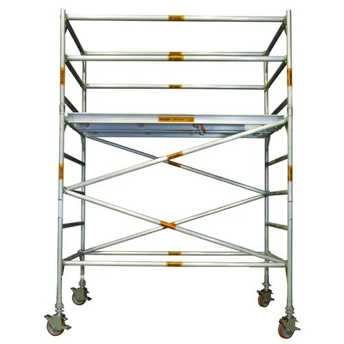 1.8m - 2.2m Wide Mobile Aluminium Scaffold (Platform Height)