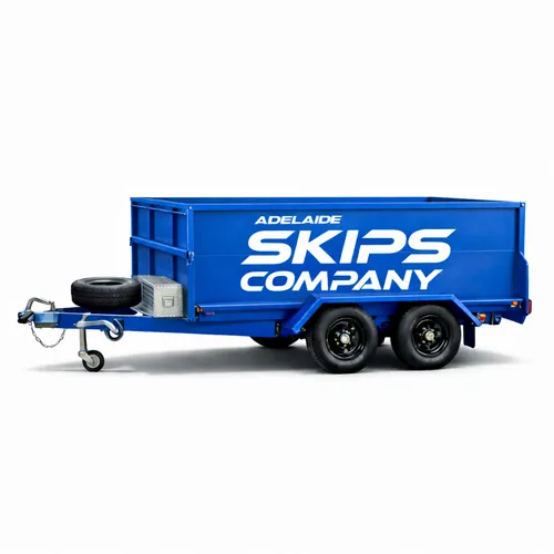 6m³ Metal Waste Trailer/Skip Bin