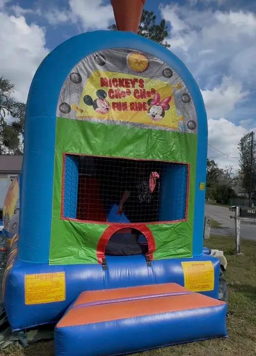 Mickey Mouse Inflatable Combo (Slide & Jump)