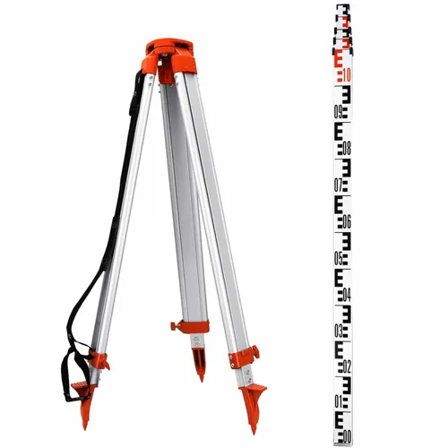 Tripods & measure staff