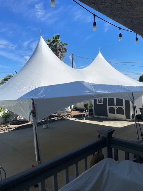 20' by 30' High Peak Marquee Tent