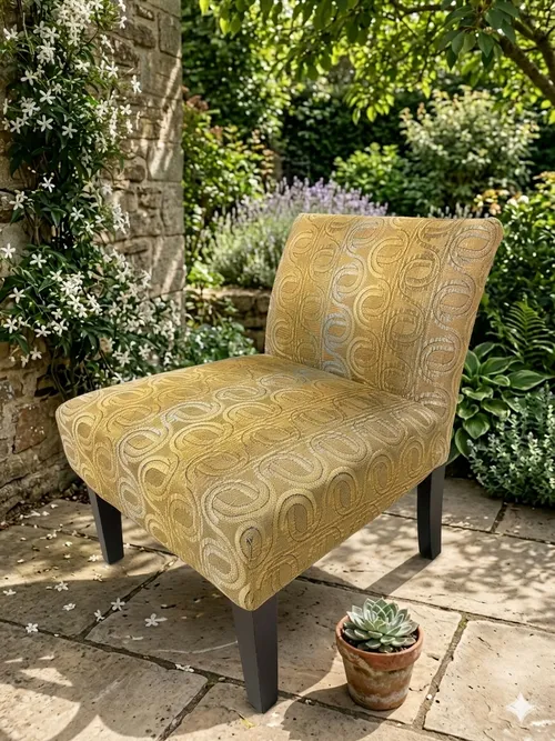 Coastal Contemporary Accent Chair
