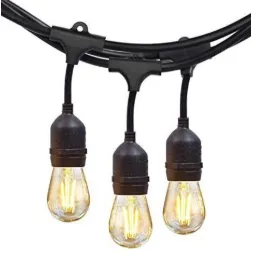 25ft - Strand of Outdoor Café Lighting