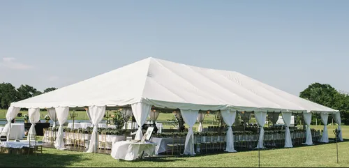 40' by 80' All Weather Frame Tent