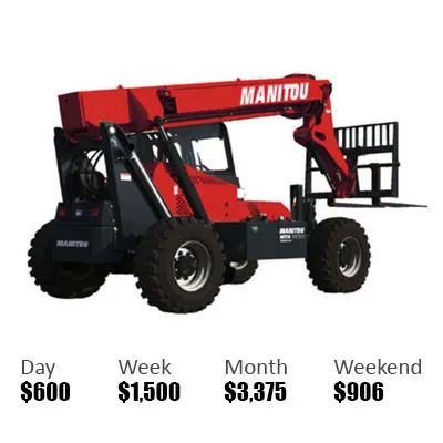 Manitou Telehandler 6K | 34' Reach | Rough Terrain