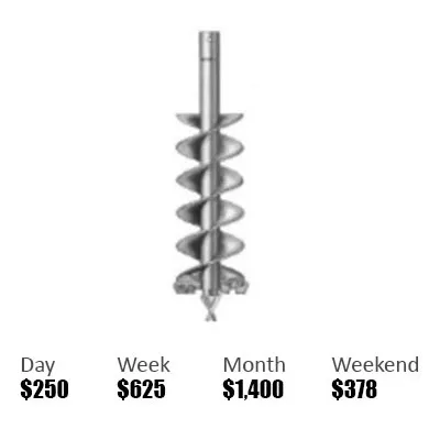 Auger Drive with Bit | For Compact Track Loaders