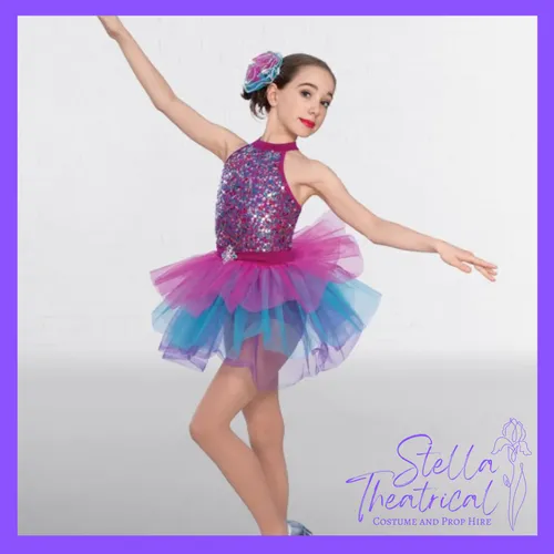 Halterneck Sequin Glitz Tutu