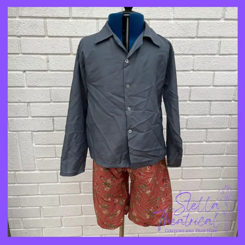 Dark Pink Orphan Shorts Set