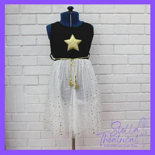 Gold Star Dress