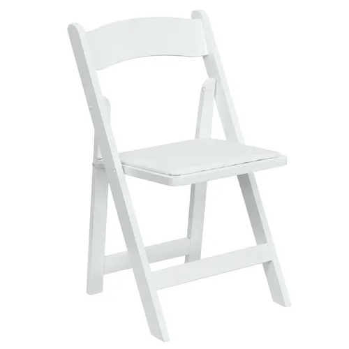 White Folding Chair