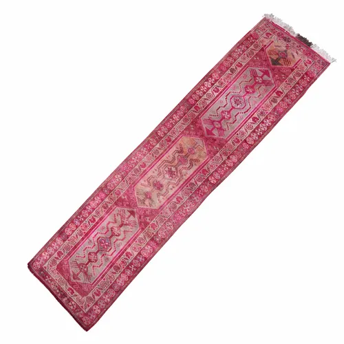 Rug Runner Turkish Pink