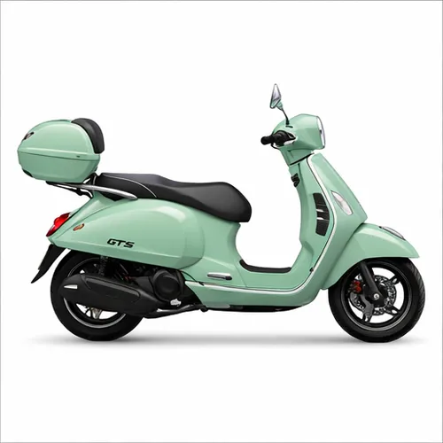 Vespa GTS 310cc, model 2025, with trunk and windshield (if needed)