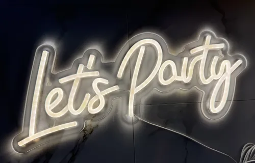 Lets Party Neon Light