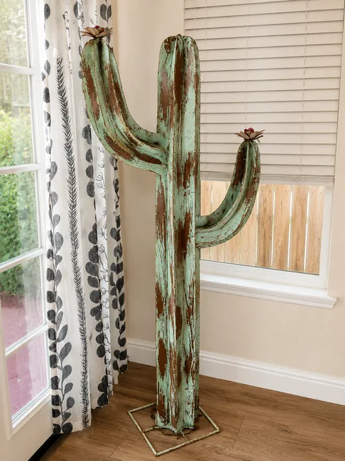 Large Metal Cactus