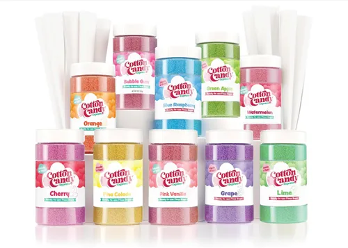 Cotton Candy Flavors (Pick 2 flavors included with Machine Rental) 