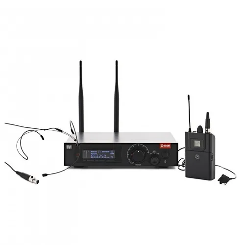 Wireless Lavalier Microphone with Receiver