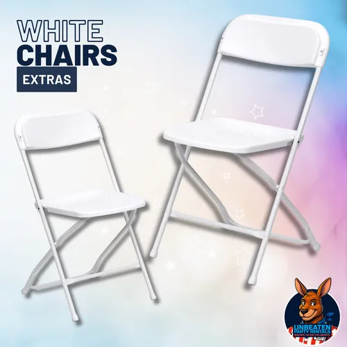 White Folding Chair