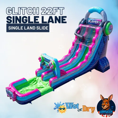 Glitch 22FT Single Lane Slide