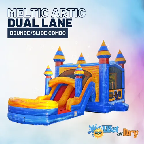 Melting Artic Dual Lane Bounce/Slide Combo