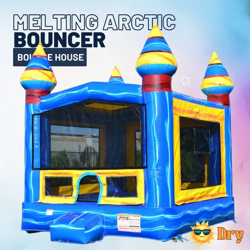 Melting Arctic Bounce House