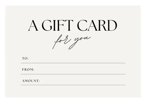 Gift Certificate