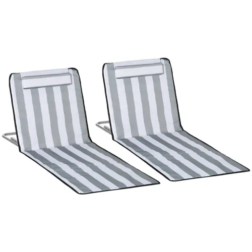 2 Folding Beach Mats