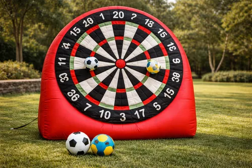 6.5ft Inflatable Soccer Darts