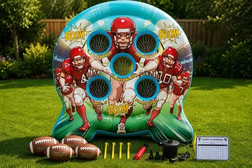 6 FT Inflatable Football Target toss