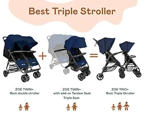 Zoe Triple Stroller