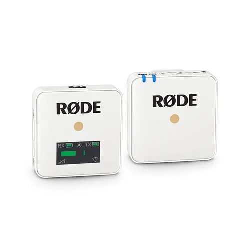 Rode Wireless GO Compact Digital Wireless Microphone System (2.4 GHz, white)