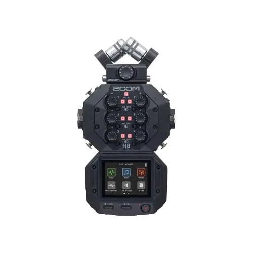 Zoom H8 8-Input / 12-Track Portable Handy Recorder