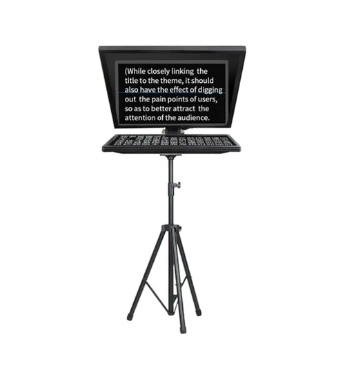 17 Inch Desview Teleprompter Set