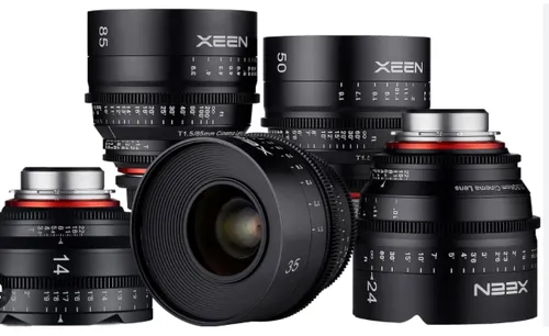 Rokinon Xeen 5-Lens Cinema Prime Set