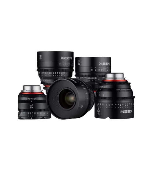 Rokinon Xeen 5-Lens Cinema Prime Set