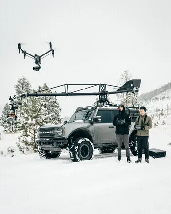 DJI Inspire 3 Drone Rental with Full Professional Setup