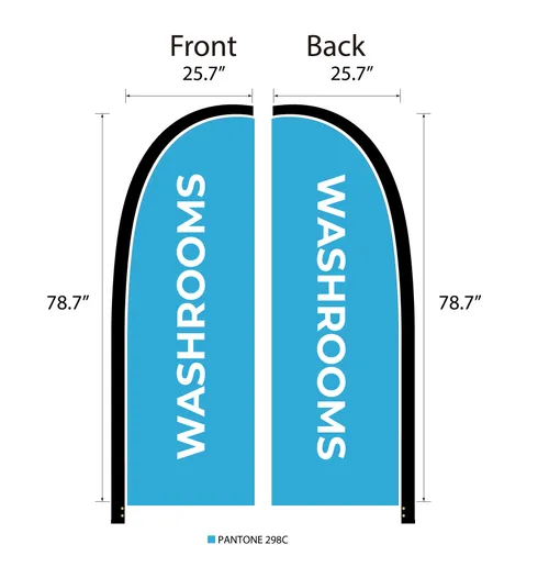 Venue Flag - Washrooms