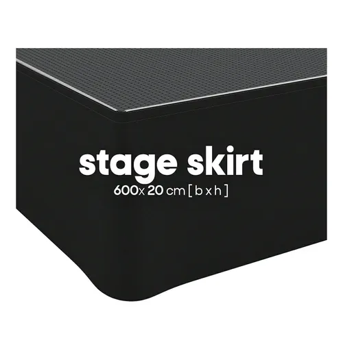 Stage Skirt 20x600cm