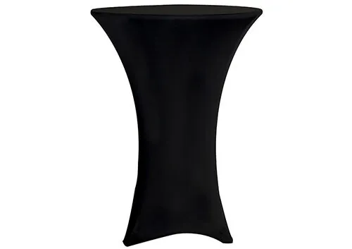 Cocktail Table Linens - Black