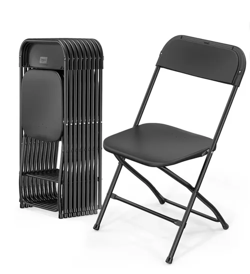 Black Folding Chairs