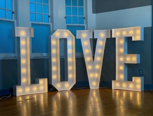 Lighted Marquee Letters 3’ 