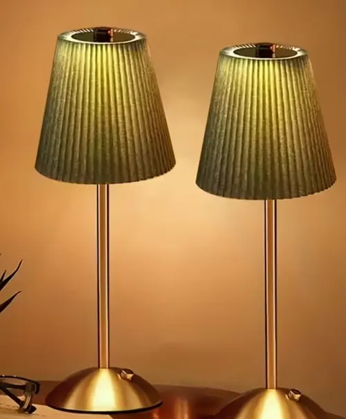 Green Tabletop Lamp