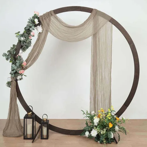 Natural Cheesecloth Drapery 20ft