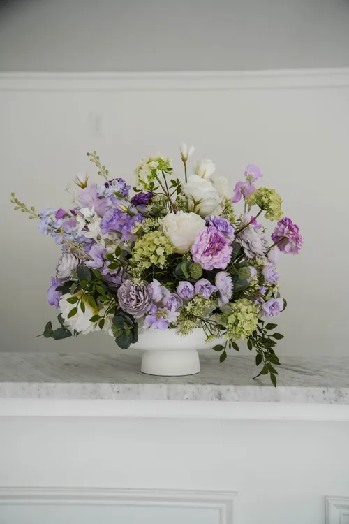 Dreamy Purples Large Centerpiece