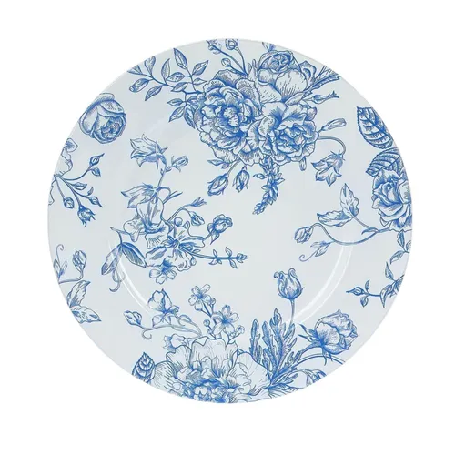 Blue Blossom Charger