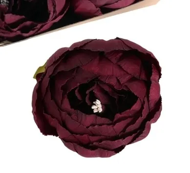 Burgundy Peony Flower