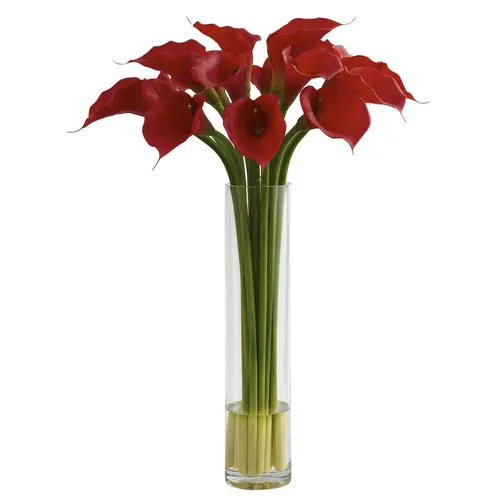 Red Mini Calla Lily Flower
