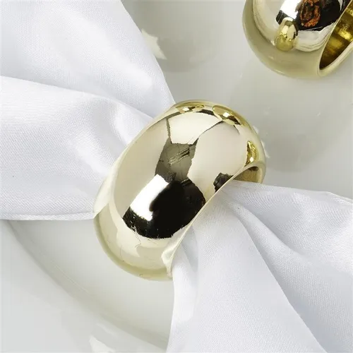 Gold Acrylic Napkin Ring