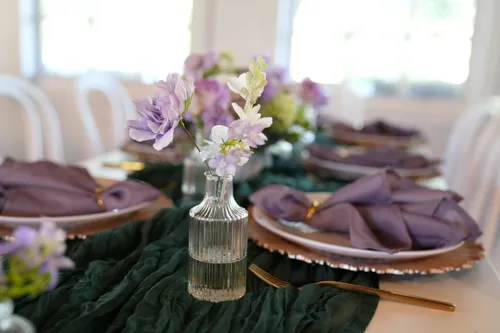 Dreamy Purples Bud Vase