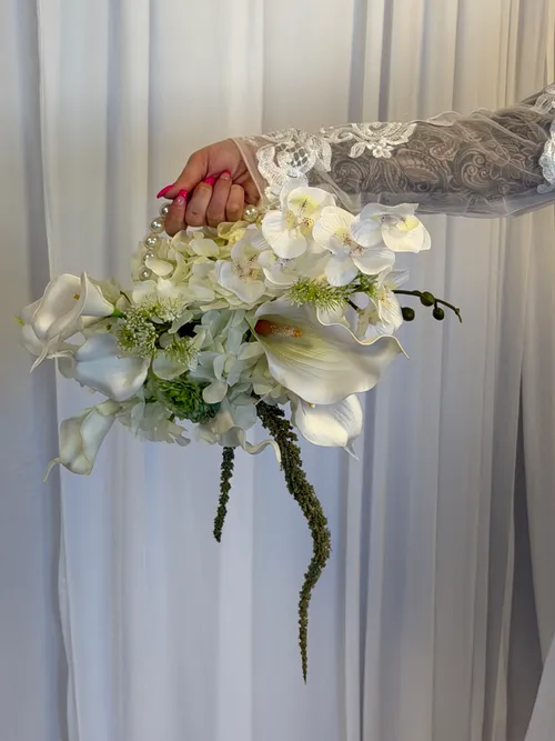 Botanical Blooms Purse Bouquet